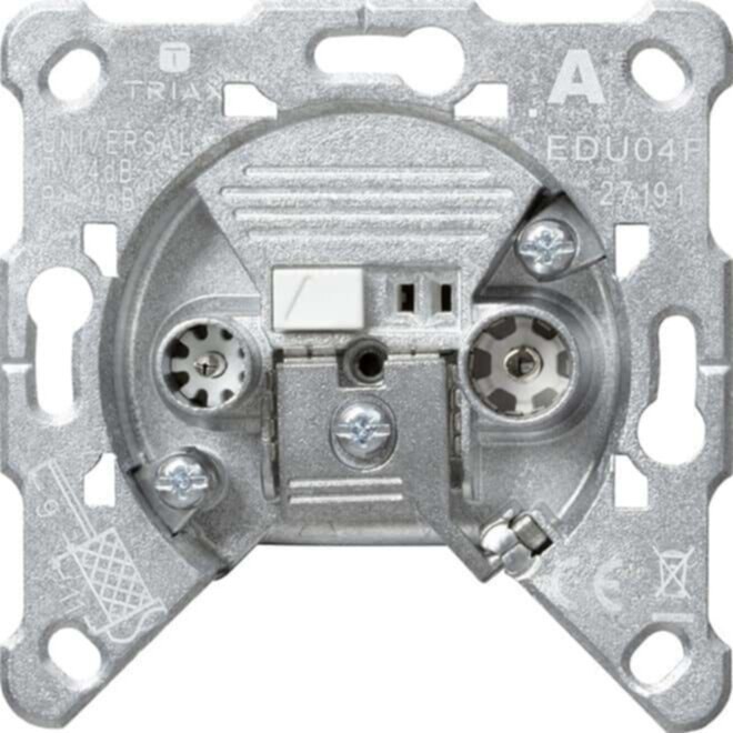 Gira Gira Antennensteckdose EDU 04-fach 004600