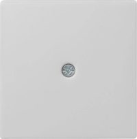 Gira Abdeckung Schnurableitung grau 0274015