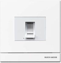 Busch-Jaeger Zutrittskontrolle außen studioweiß-matt Finger 83100/70-664