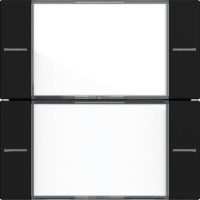 Gira Wippenset 2-fach BSF Tastsensor Schwarz 5772005