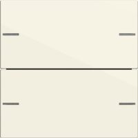 Gira Wippenset 2-fach Tastsensor Cremeweiß 575201
