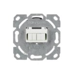 Busch-Jaeger Einsatz LWL-Kuppl 2-fach si 0244/42 Schraubbefestigung
