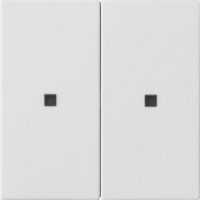Gira KNX RF Bedienaufsatz 2-f. Reinweiß 510727