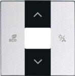 Busch-Jaeger Zentralscheibe RTR Aluminium-Silber 6235-83