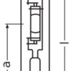 Osram HQI-T 400W/N Halogen-Metalldampflampe Powerstar klar – Bild 3