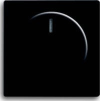 Busch-Jaeger Zentralscheibe schwarz matt für Drehdimmer 6540-885-102
