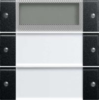 Gira Wippenset 2fach Plus BSF sw/klar 2142005