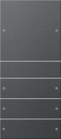 Gira Wippenset 4fach anthrazit 218428