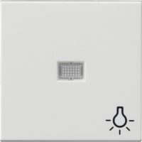 Gira Wippe reinweiß-glänzend Symbol Licht 063003