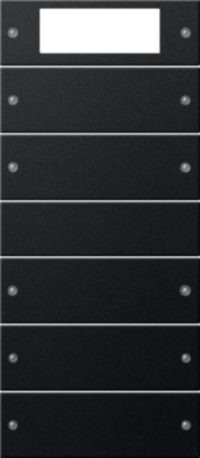 Gira Wippenset 5fach Plus (2+3) sw/lack 2195005