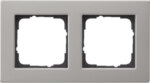 Gira Abdeckrahmen 2-fach Edelstahl 0212335