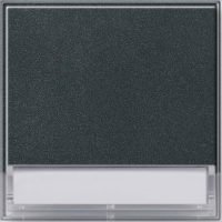 Gira Wippe Wechselsch. anthrazit m.Schriftfeld 067667