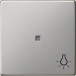 Gira Wippe Symbol Licht Edelstahl 0285600