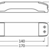 Osram HTL 105W 230-240 35-105W 140x44x34 UNV1 HALOTRONIC Trafo Phasenab/anschnitt – Bild 2