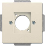 Busch-Jaeger XLR-Zentralscheibe elfenbeinweiß 2553-82