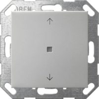 Gira Taster Wippe KNX, 1f, Edelstahl 5172600