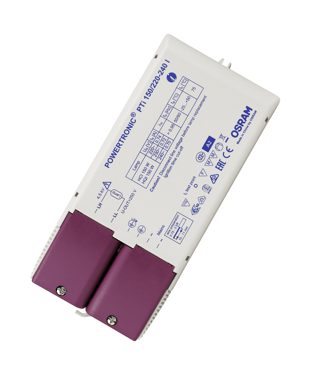Osram PTi 150W 220-240V I UNV1 185x96x33 POWERTRONIC Vorschaltgerät