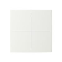 Busch-Jaeger Tastwippe KNX free@home alpinweiß LFW/A.4.55.11-914 Kunststoff Thermopl 4-fach