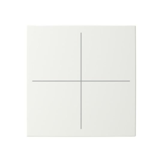 Busch-Jaeger Busch-Jaeger Tastwippe KNX free@home alpinweiß LFW/A.4.55.11-914 Kunststoff Thermopl 4-fach