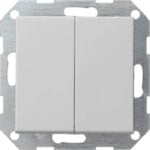 Gira Tastschalter gerade grau 2860015
