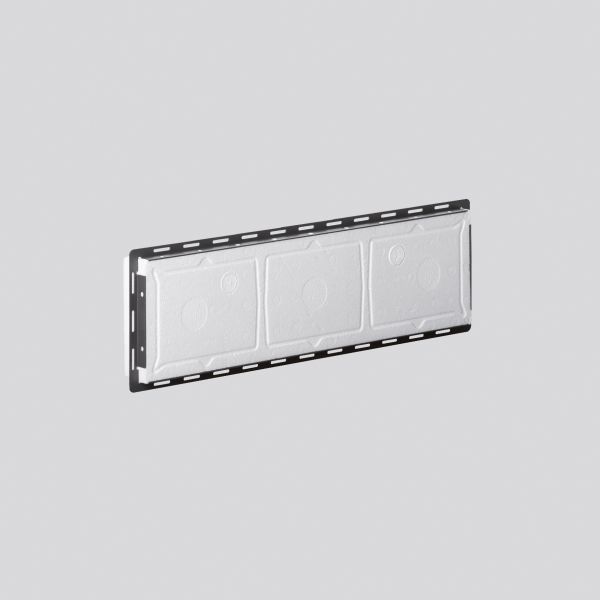 BEGA Einbaurahmen graphit alu 10037