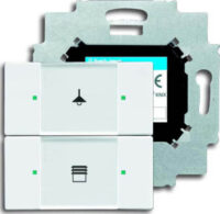 Busch-Jaeger Tastsensor 2-fach mit Busankoppler 6126/01-84