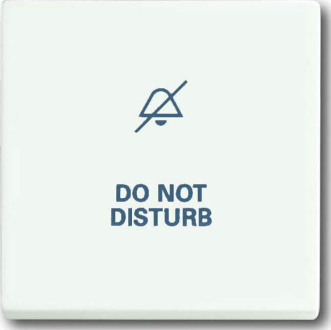 Busch-Jaeger Busch-Jaeger Wippe stws matt Aufdr DO NOT DISTUP 1786/11-884