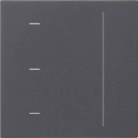 Gira Touchaufsatz S3000 Anthrazit 536528