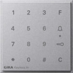 Gira Aufsatz Codetastatur alu 851365
