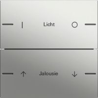 Gira Wippenset 2-fach indiv. Tastsensor Edelstahl 5762600
