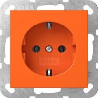 Gira SCHUKO-Steckdose System 55 Orange 4455109