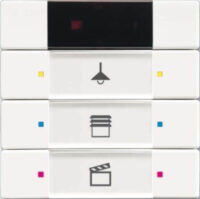Busch-Jaeger Tastsensor 3/6-fach mit Infrarot 6129/01-884