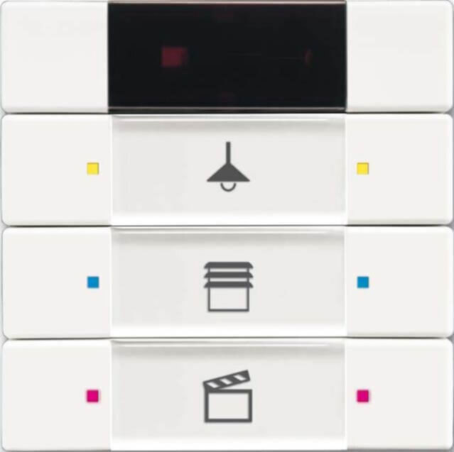Busch-Jaeger Busch-Jaeger Tastsensor 3/6-fach mit Infrarot 6129/01-884