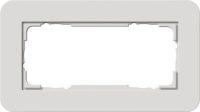 Gira Abdeckrahmen 2fach o.M Hellgrau/Reinweiß 1002411