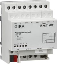 Bild vom Produkt: Gira Analogaktor 4-fach für KNX, 102200