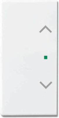 Bild vom Produkt: Busch-Jaeger Wippe 2-f li Symb Jalousie studioweiß 6232-20-84