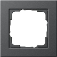 Gira Abdeckrahmen 1fach anthrazit bruchsicher 021123