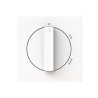Busch-Jaeger Drehknopf Stufen studioweiß matt 2542 DR/02-44M 1