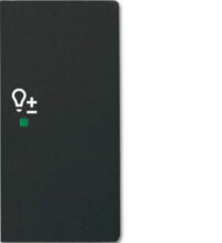 Busch-Jaeger Wippe schwarz matt future linear 6234-22-885