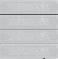 Gira Tastsens.4 24 V 4fach TS4 Anthrazit 5054028