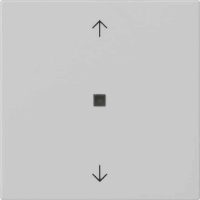 Gira Funk-Bedienaufsatz Pfeile Grau 5494015