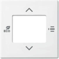 Busch-Jaeger Zentralscheibe alpin/weiß KNX Tasterankopplung 6109/03-914