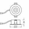 Ledvance SP AIR ADJ P 4W930 DIM IP23 WT EB-Strahler enge Zw.decke 320lm 3000K – Bild 4