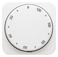 Busch-Jaeger Drehknopf Zeitschalt alpinweiß Reflex SI 1771-214-102 glänzend