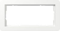 GIRA 1002150 Abdeckrahmen 2fach o.M.Gira E1 Reinweiß