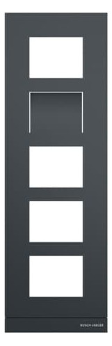 Busch-Jaeger Busch-Jaeger Frontplatte 3-fach Unterputz anthrazit ST 41385CF-B-03 135x421x20,5mm