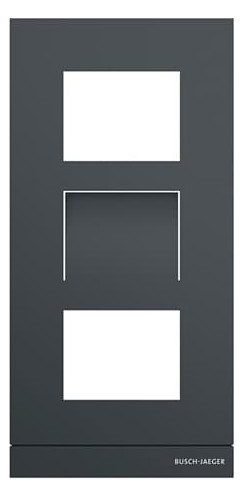Busch-Jaeger Busch-Jaeger Frontplatte 1-fach Unterputz anthrazit ST 41383CF-B-03 135x277x20,5mm