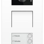 Busch-Jaeger Klingeltableau LAN Aluminium Unterputz H81381P3-W-03 3tast weiß