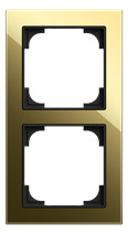 Busch-Jaeger Busch-Jaeger Rahmen 2-fach go Glas Busch-art linear 1722-4013