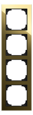 Busch-Jaeger Busch-Jaeger Rahmen 4-fach go Glas Busch-art linear 1724-4013